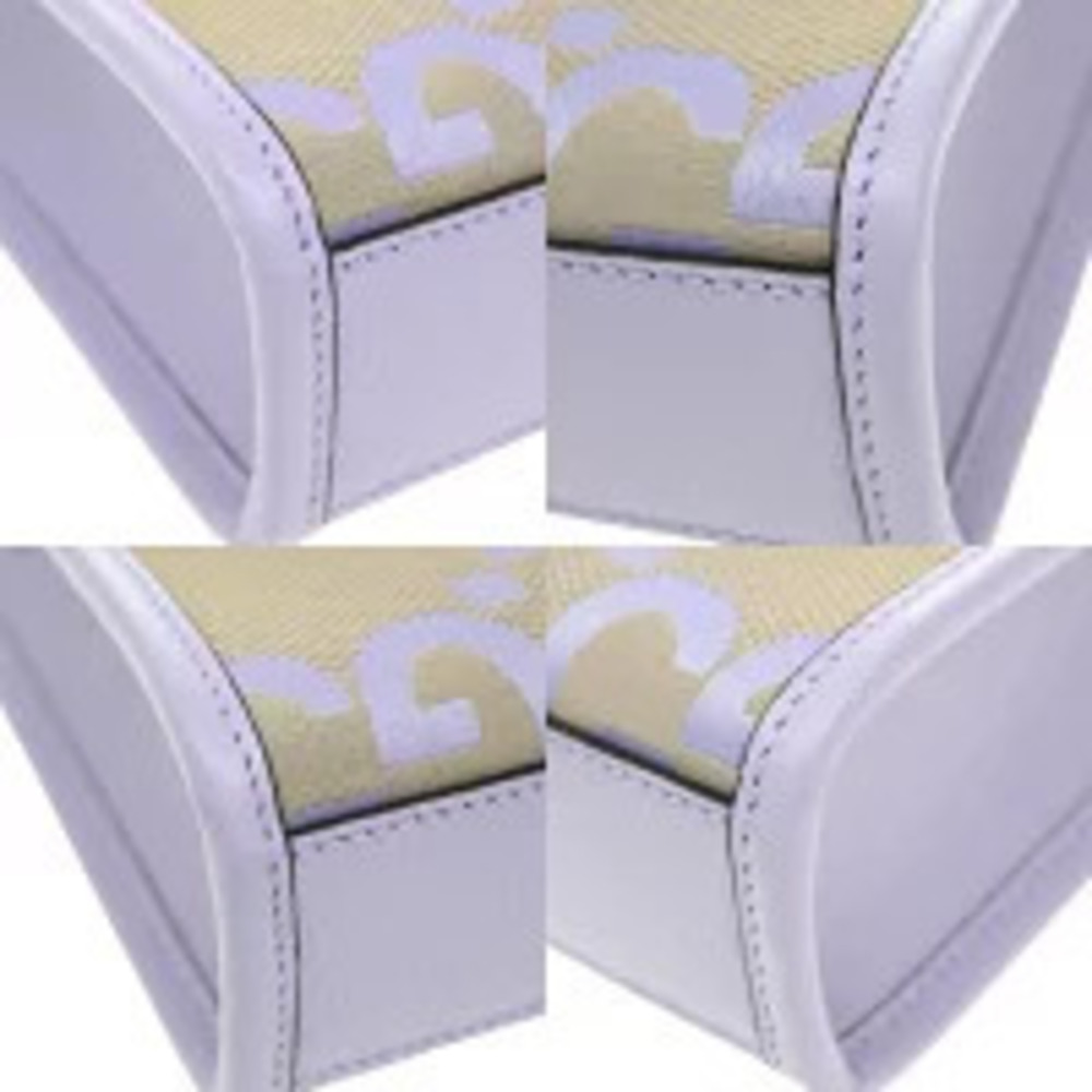Gucci Jumbo GG Shoulder Bag Canvas Purple Beige - Picture 7 of 7